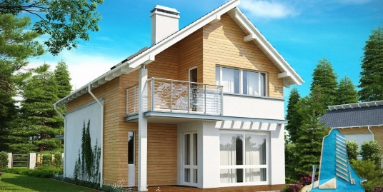 Proiect de casa cu parter si etaj-100851