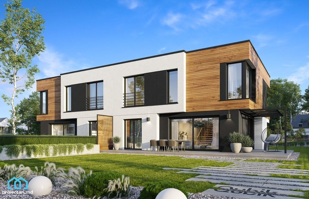 Duplex house project 150 m2