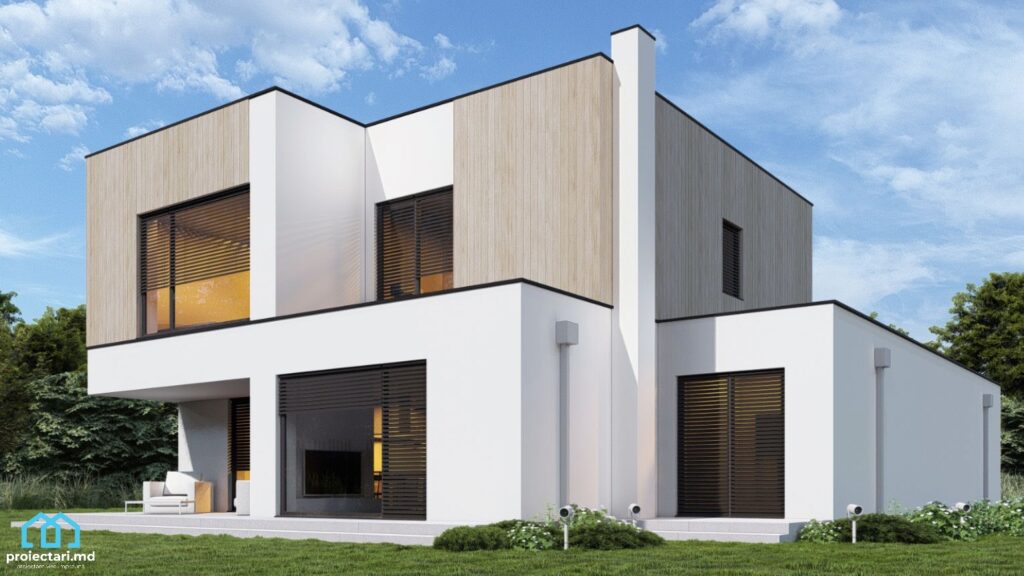 House project with an area of ​​200m2