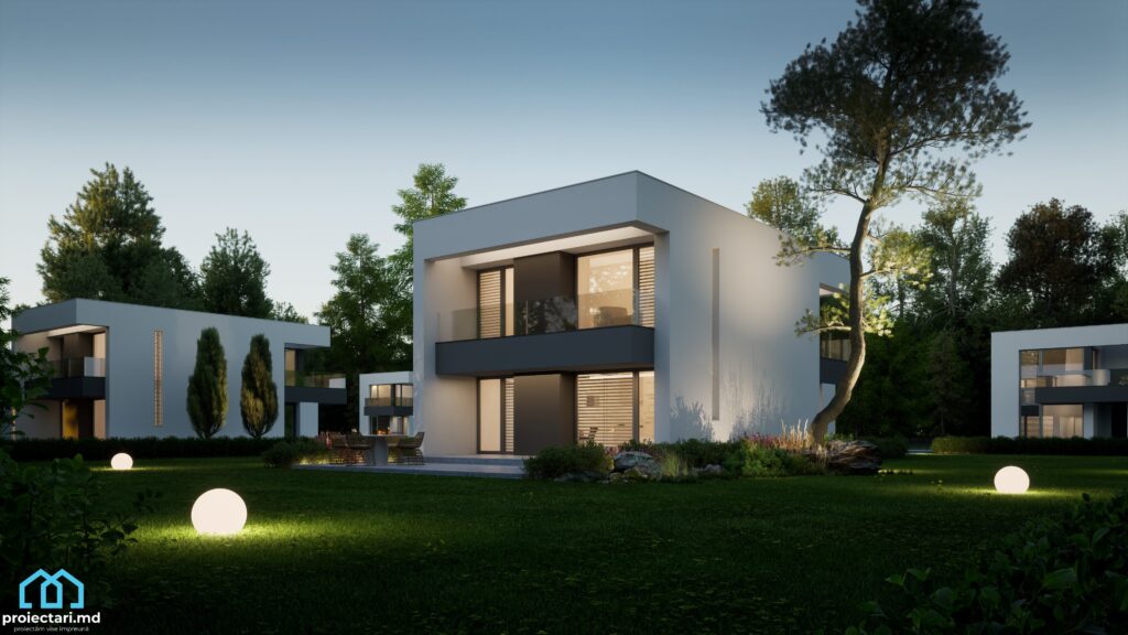 House project with an area of ​​120m2