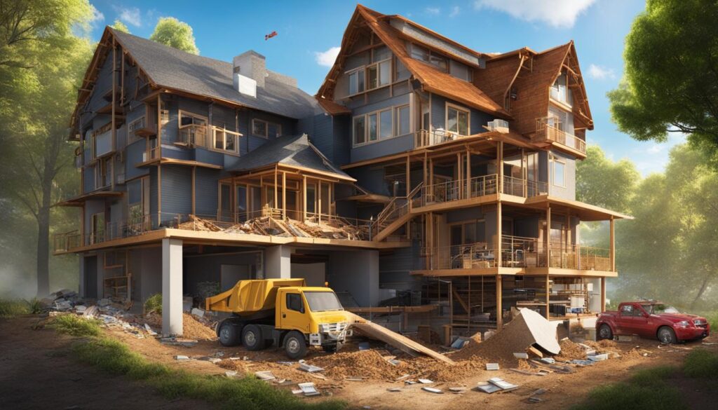 Costurile construcției unei case cu 3 nivele