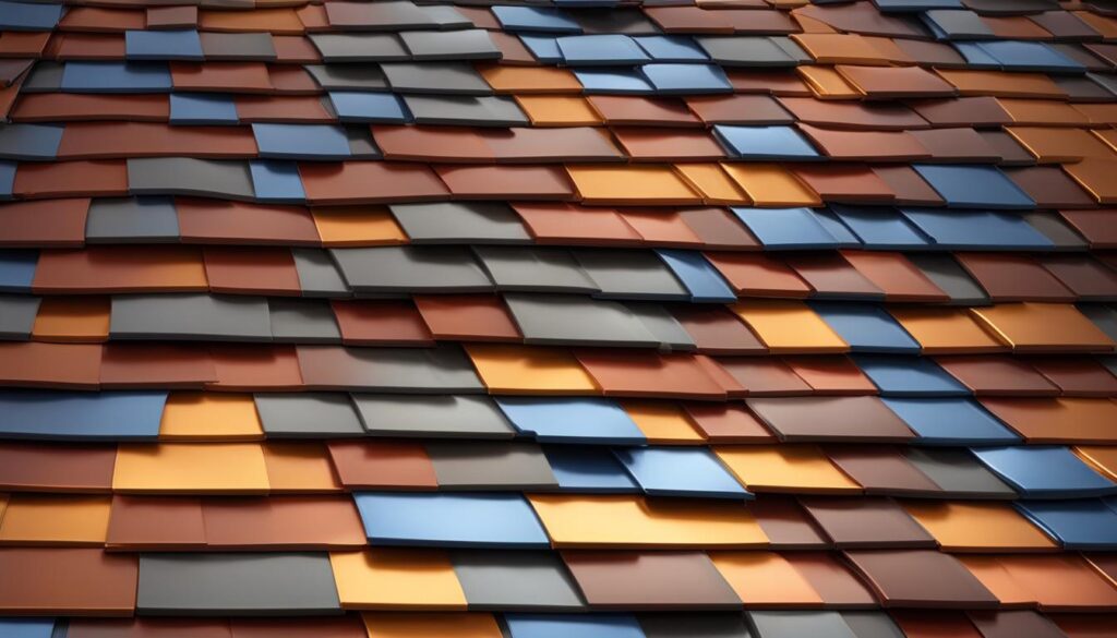 Metallic Tile Colors