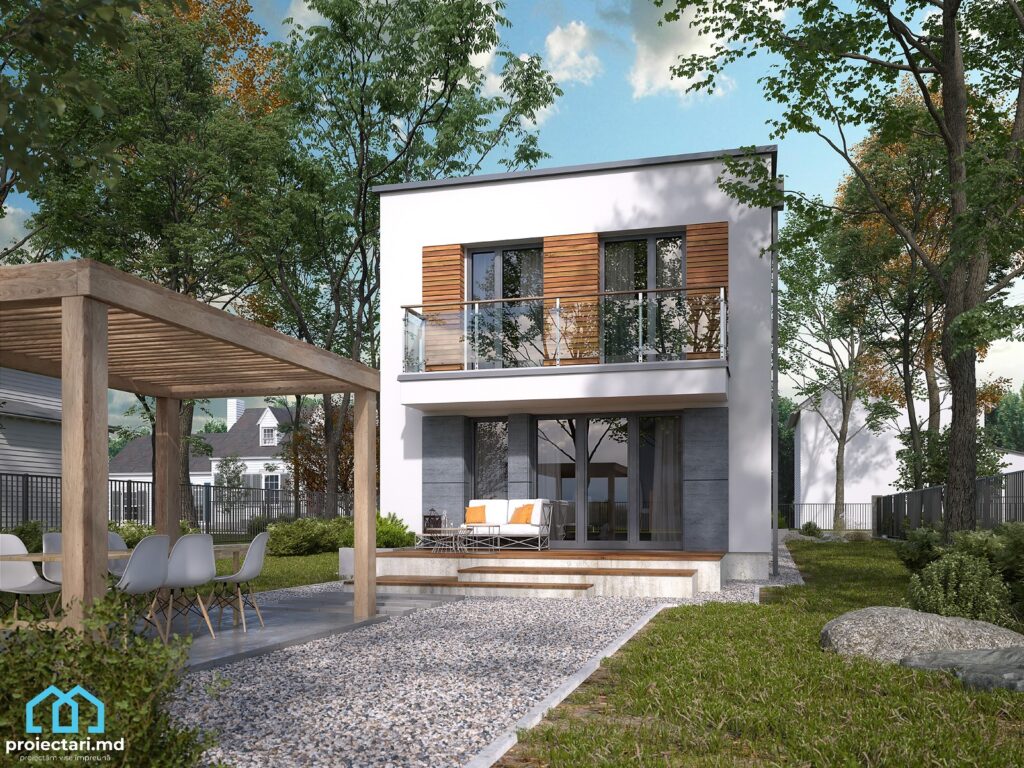 Projects of the modular house 100m2 - 101359