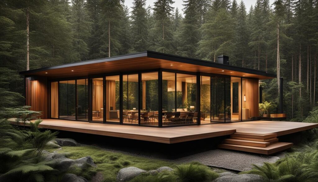 design casa lemn