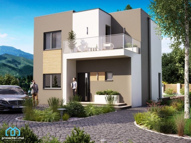 Descoperă Proiect de casa cu etaj 3 dormitoare-101402 - Visul tău ...