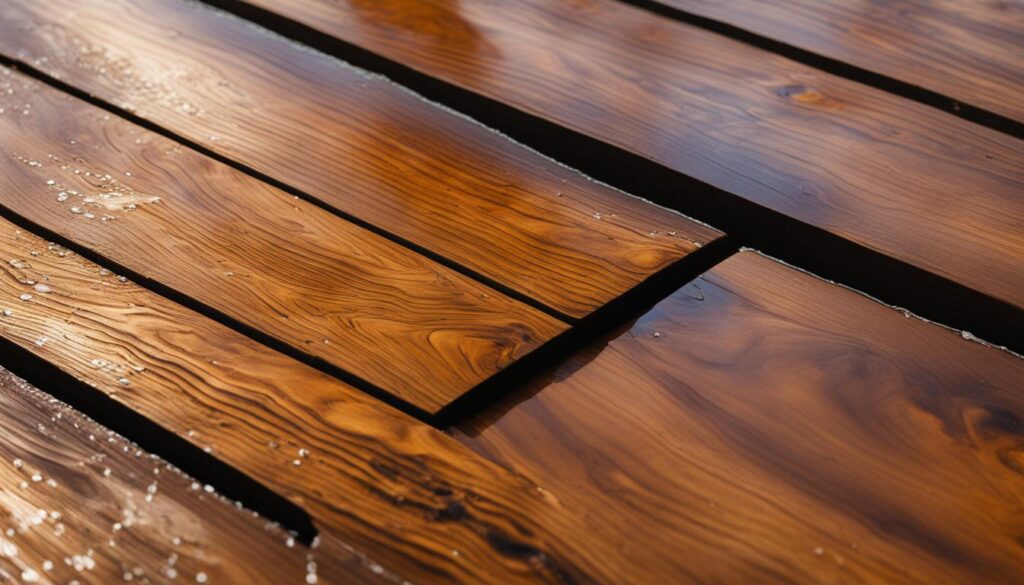 Protecție lemn de terasă