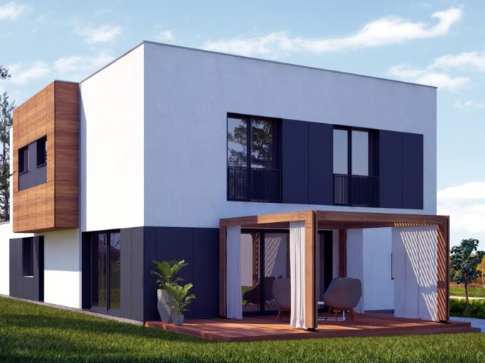proiect casa cu două etaje