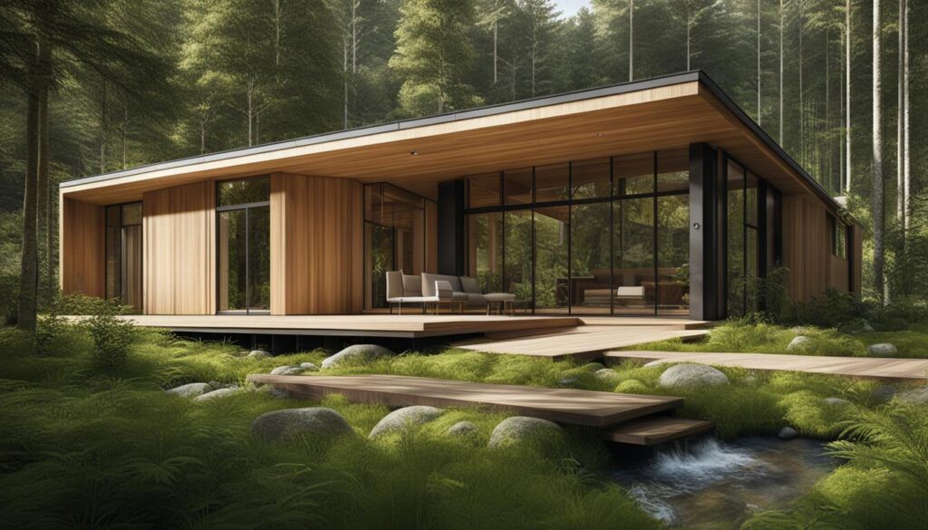 case ecologice din lemn