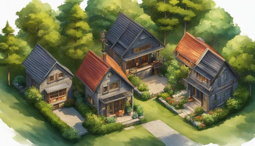 case mici cu mansarda