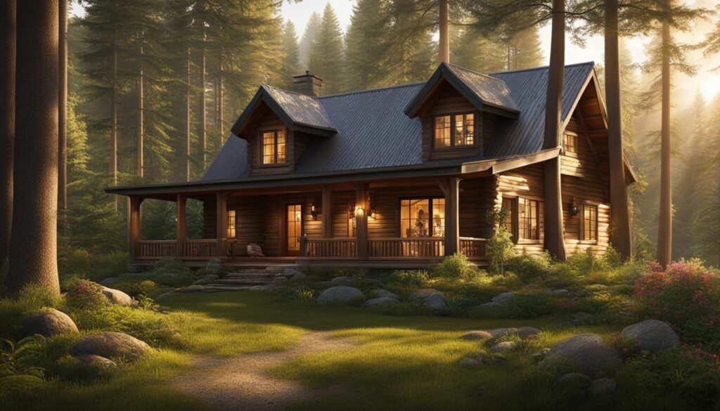 design casa din lemn