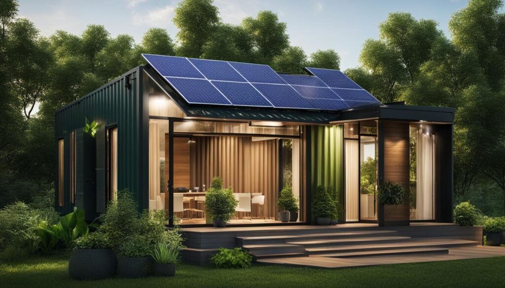 eficienta energetica casa container