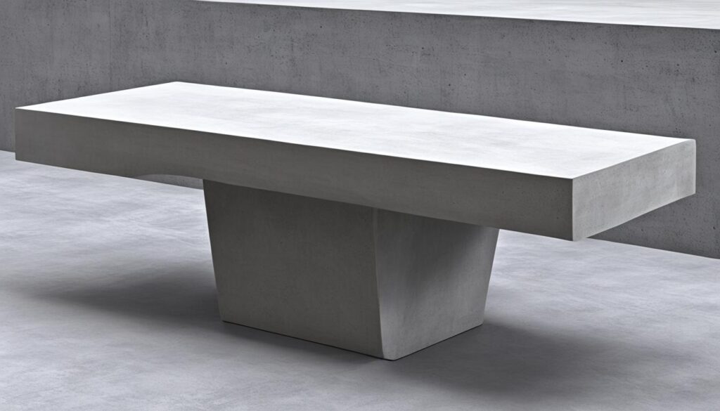 mobilier din beton