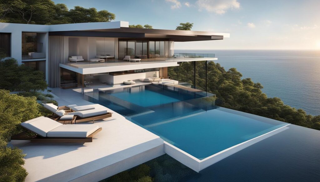 modele case moderne cu piscina