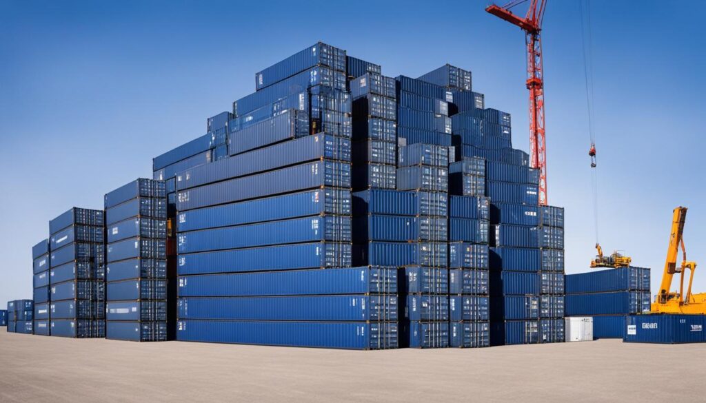 proces de construcție a unei case din containere modulare