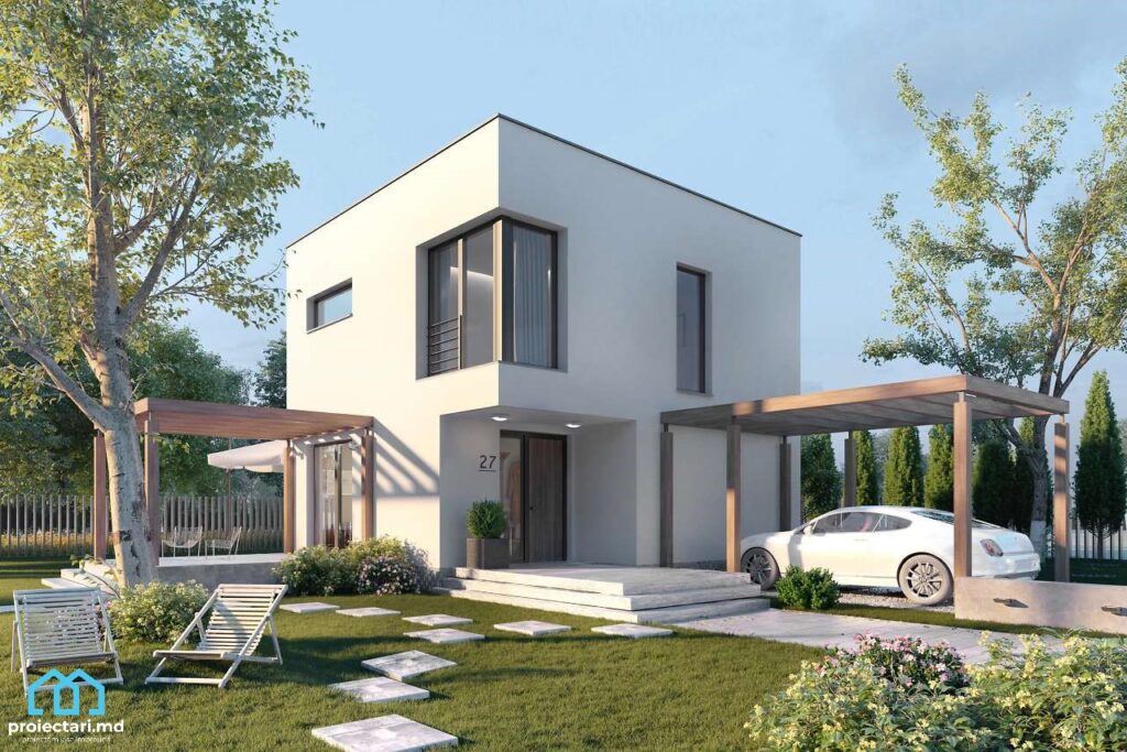 simple house project 80m2