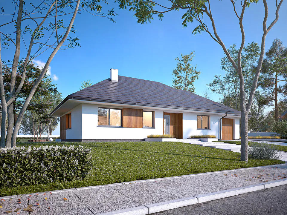 modern house projects 120m2