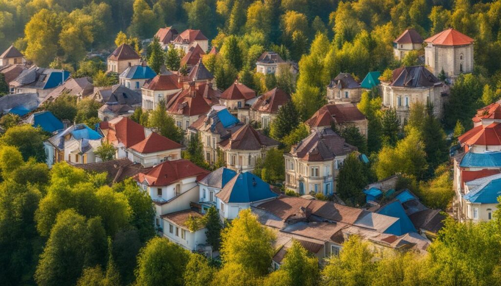 Frumusețe arhitecturală a caselor din Moldova
