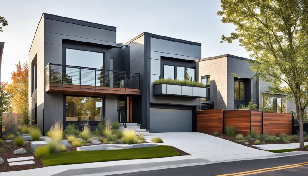 Inovații în design și arhitectură modernă pentru duplex Inovații în design și arhitectură modernă pentru duplex