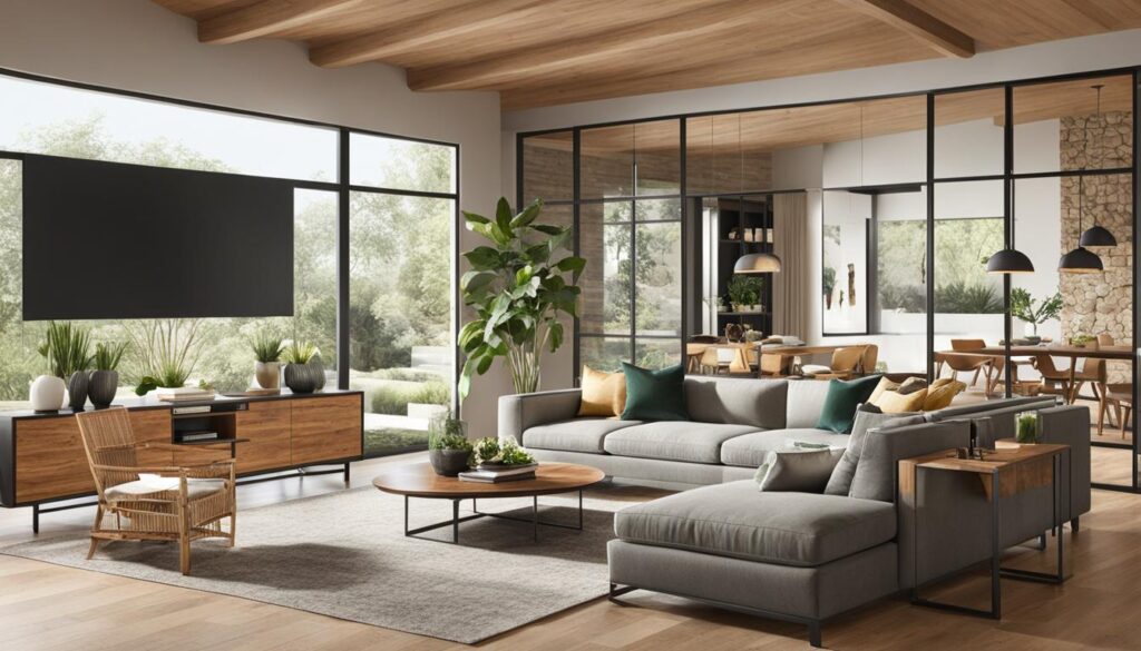 design interior modern pentru un etaj confortabil