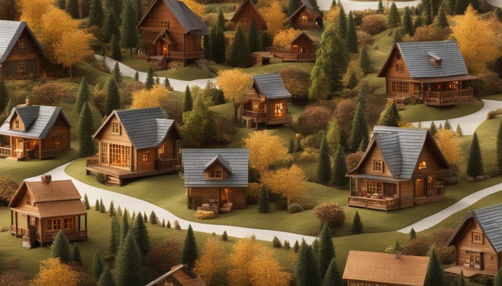 modele de case din lemn