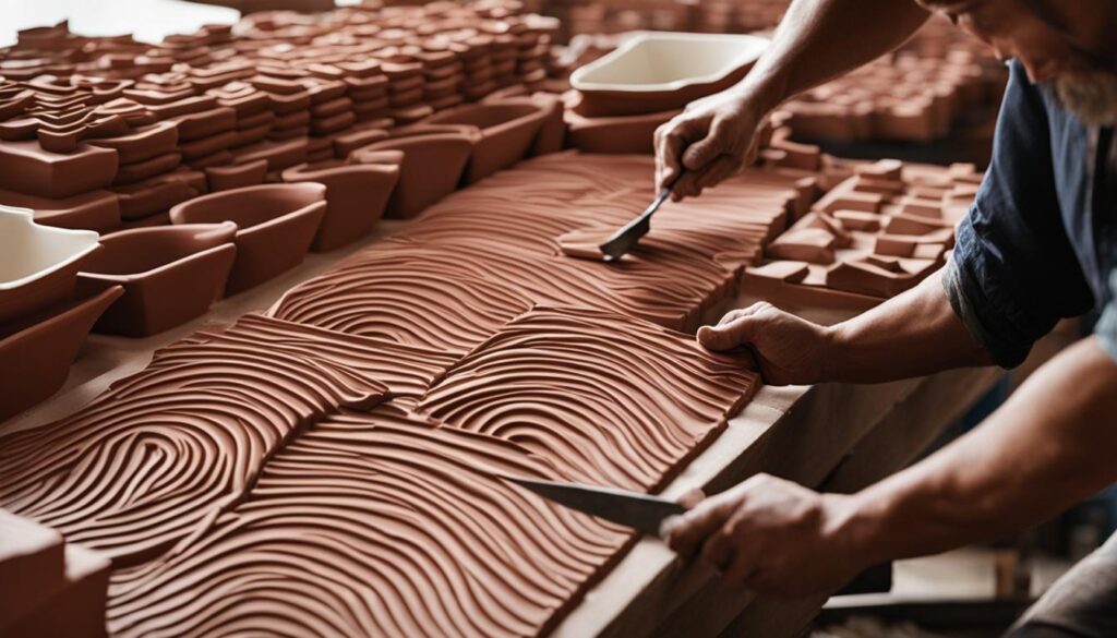 procesul de fabricatie a tiglei ceramice