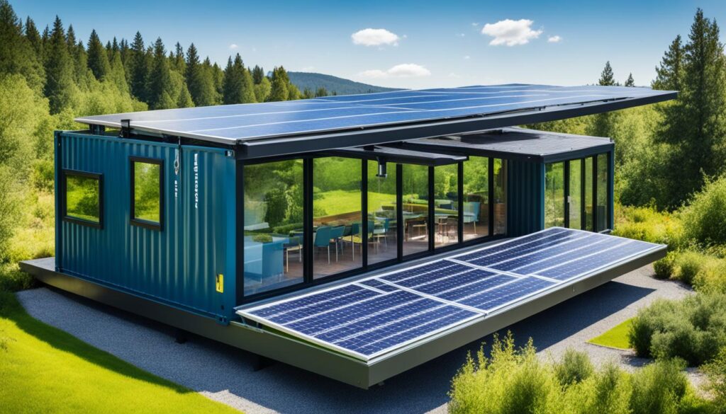 Eficiența energetică și durabilitatea caselor din containere