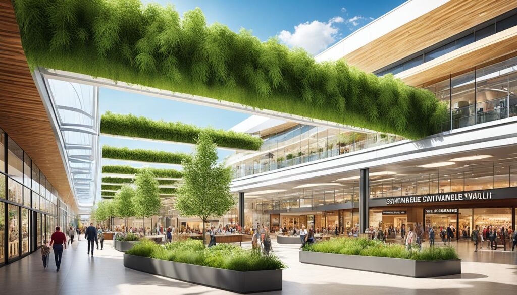 proiecte arhitecturale de mall-uri sustenabile