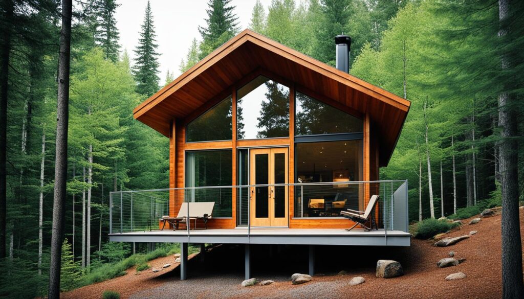 Cabane tip A moderne Cabane tip A moderne