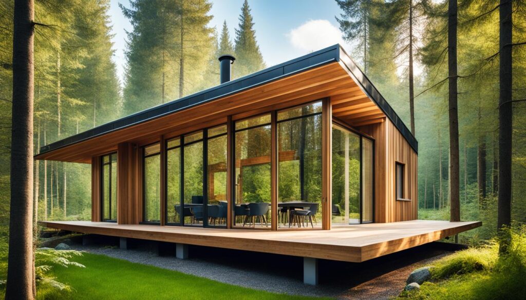 avantaje case modulare lemn