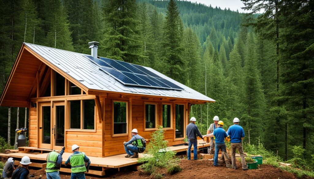 construcție cabane construcție cabane
