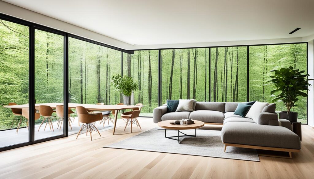 integrare natura design in casa moderna