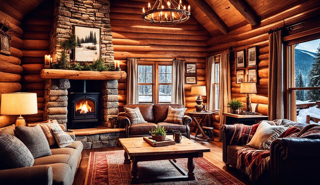 cabane din Busteni de lemn