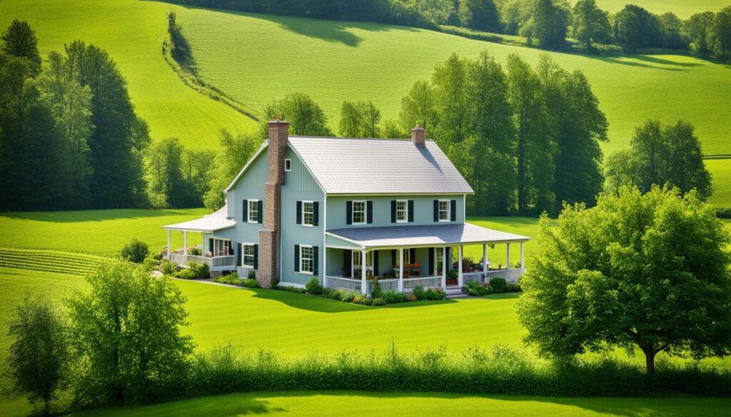 case cu fermă