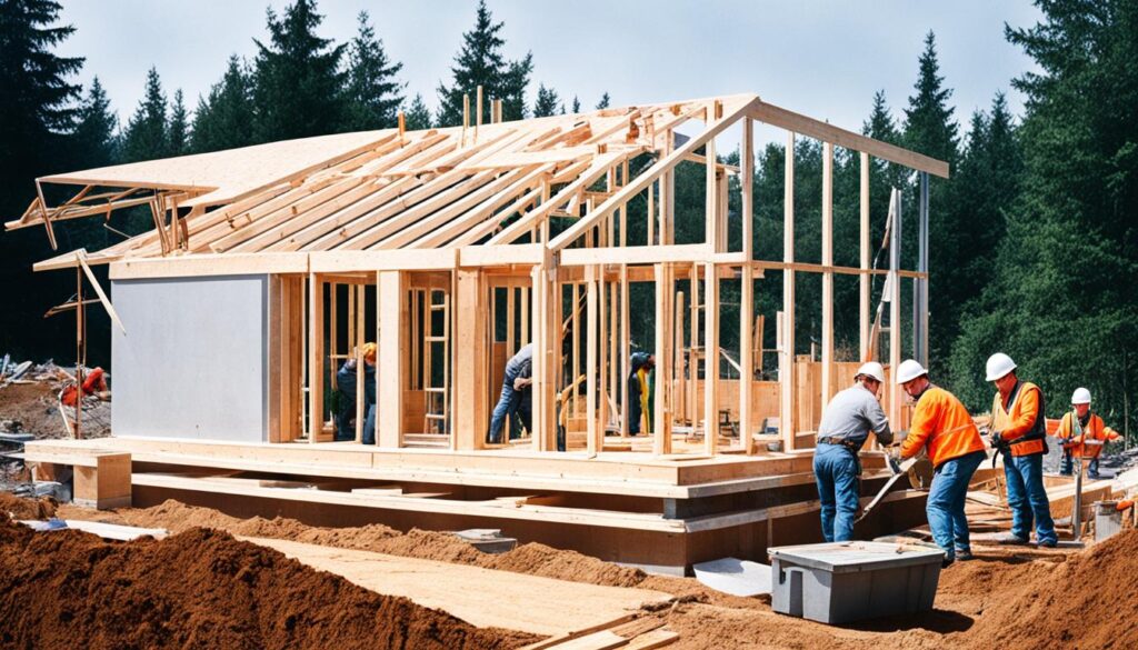 construcție case cu buget redus
