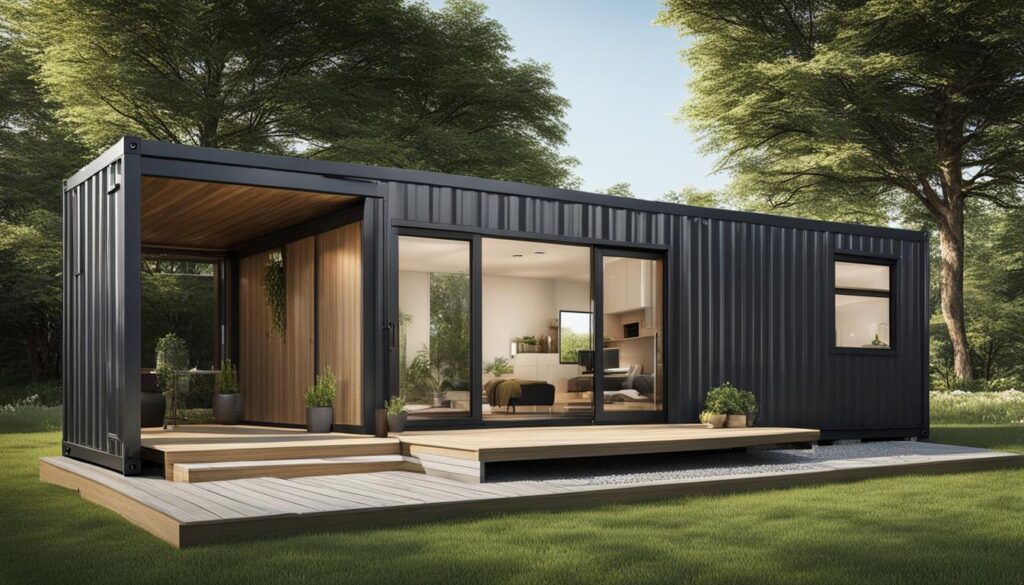 design casa modulara container