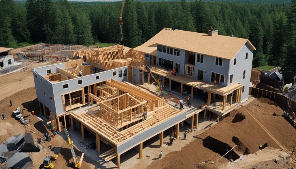 etape constructie casa cu etaj