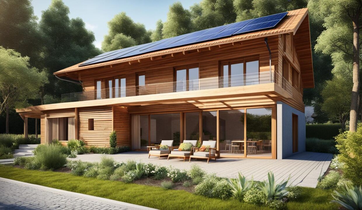 proiect casa lemn 2 dormitoare
