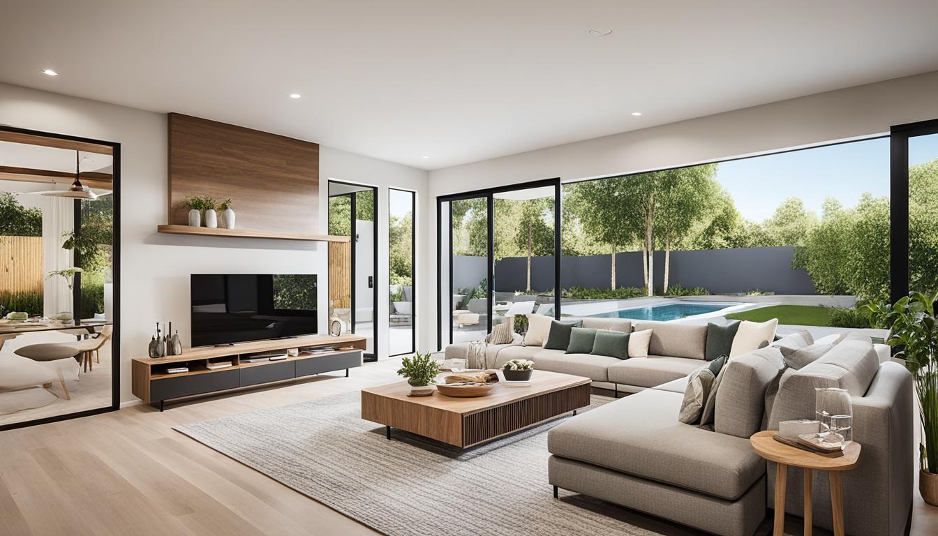 Case parter moderne cu 3 dormitoare: idei de design interior