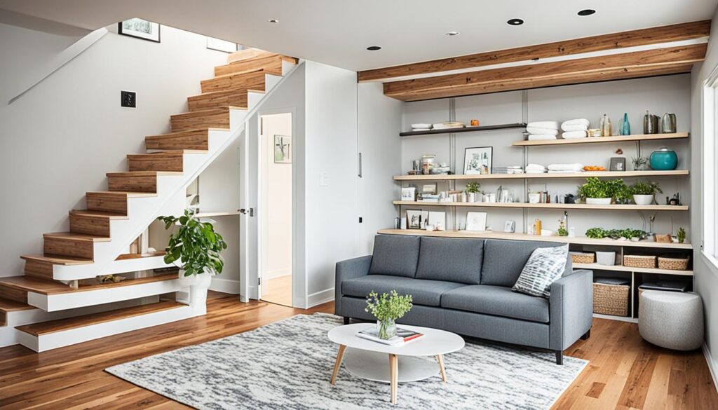soluții organizare casa mica cu etaj