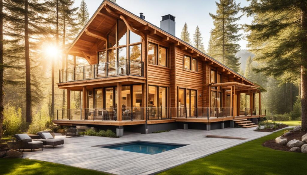 avantaje case din lemn
