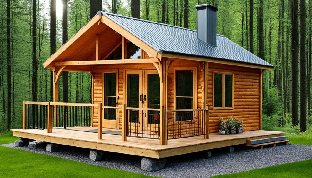 costuri durata constructie cabane mici din lemn