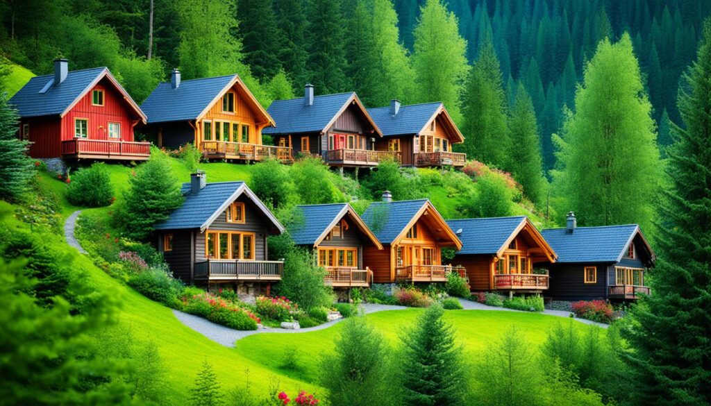 tipuri de case din lemn