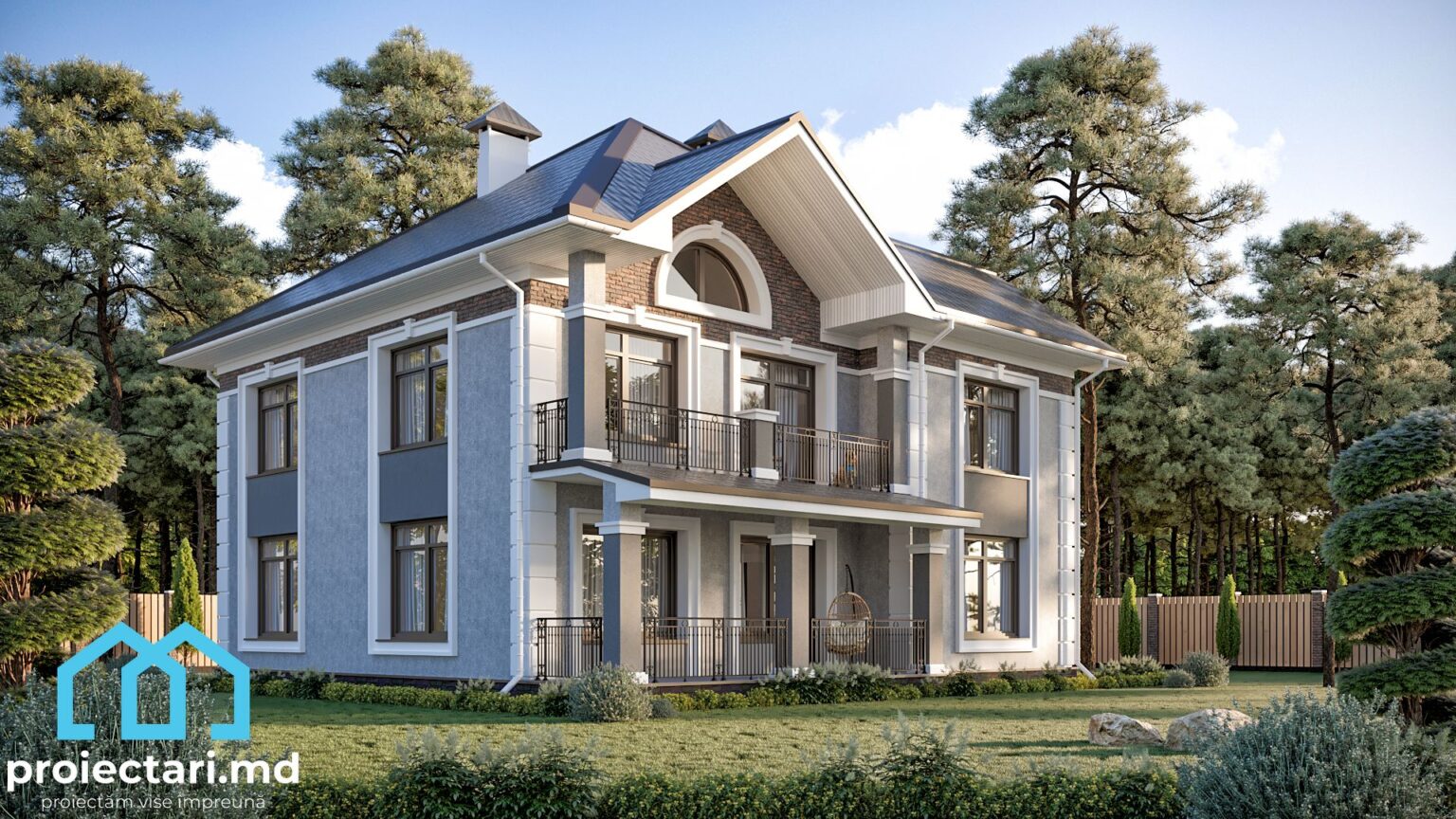 Casă Modernă cu Etaj 210m² - 101827: Proiectul Ideal