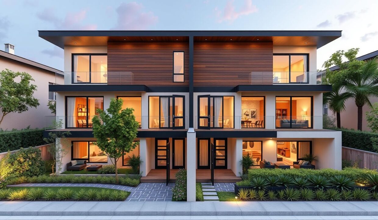 Proiecte case duplex