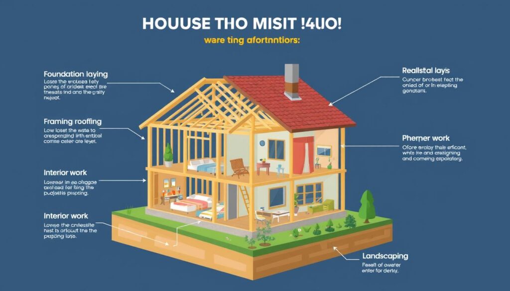 Etape construcție casă Etape construcție casă
