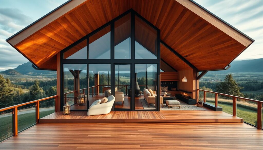 Imagine cabană modernă Loft Chalet Imagine cabană modernă Loft Chalet