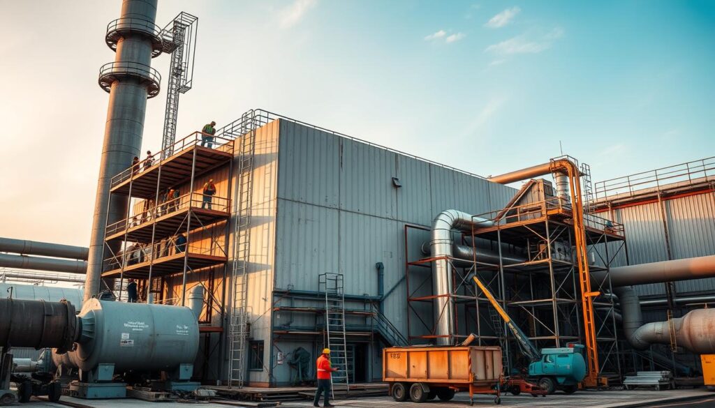 Întreținere construcții industriale Întreținere construcții industriale