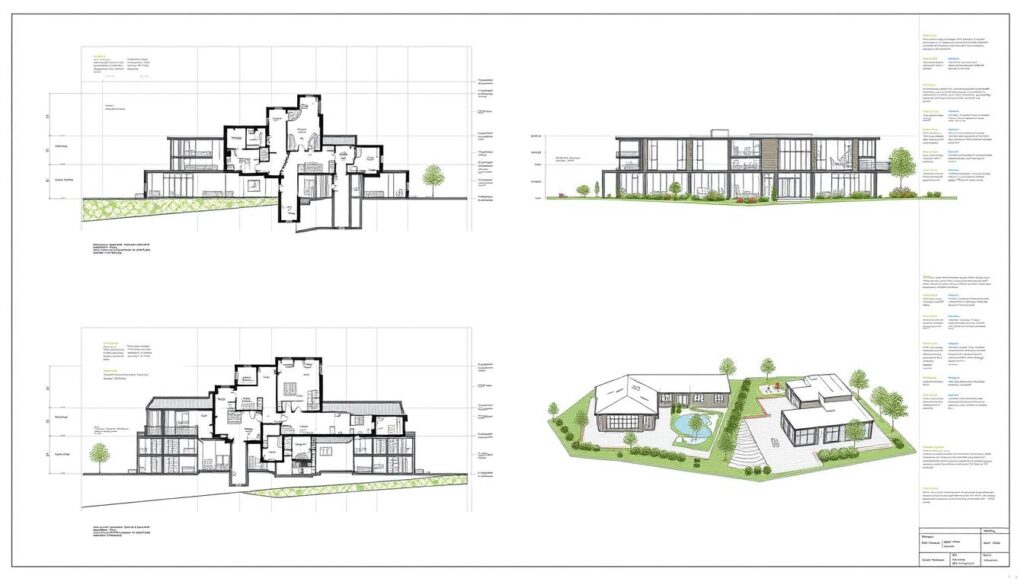 Plan arhitectural 2D Plan arhitectural 2D