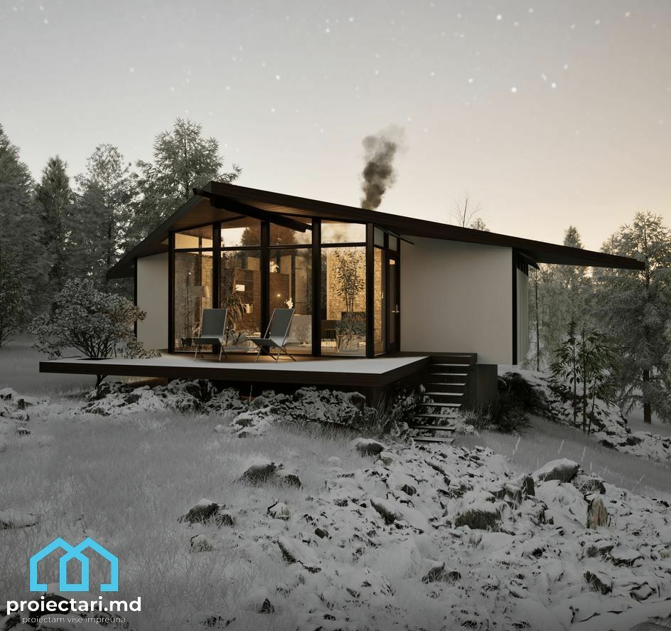 Proiecte de cabane moderne și minimaliste Proiecte de cabane moderne și minimaliste