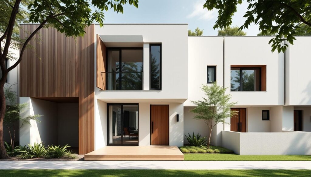 Proiecte de case townhouse minimaliste Proiecte de case townhouse minimaliste